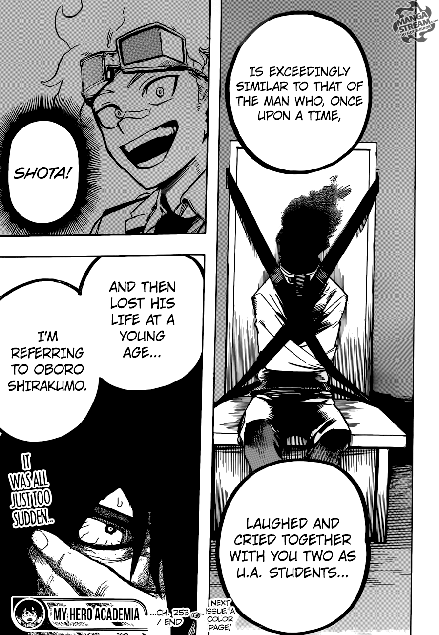 Boku no Hero Academia Chapter 253 15